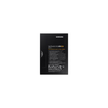 SSD, SAMSUNG, 870 EVO, 2TB, SATA, SATA 3.0, MLC, Write speed 530 MBytes / sec, Read speed 560 MBytes / sec, 2,5", T
