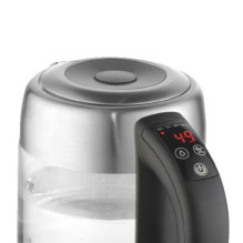 Electric Kettle - Adler AD 1247 1.7L 2200W with Keep Warm Function Black