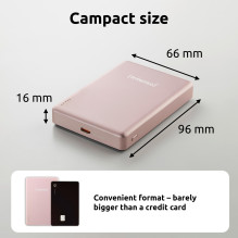 POWER BANK USB 10000MAH MAG / ROSE 7344033 INTENSO POWER BANK USB 10000MAH MAG / ROSE 7344033 INTENSO