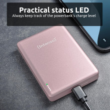 Išorinė baterija USB 10000MAH MAG / ROŽINĖ 7344033 INTENSO Išorinė baterija USB 10000MAH MAG / ROŽINĖ 7344033 INTENSO