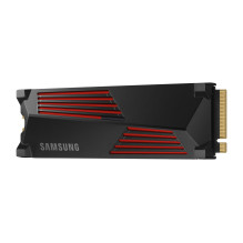 SSD, SAMSUNG, 990 PRO with Heatsink, 4TB, M.2, PCIe Gen4, NVMe, TLC, Write speed 6900 MBytes / sec, Read speed 7450 MByt