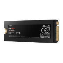 SSD, SAMSUNG, 990 PRO with Heatsink, 4TB, M.2, PCIe Gen4, NVMe, TLC, Write speed 6900 MBytes / sec, Read speed 7450 MByt