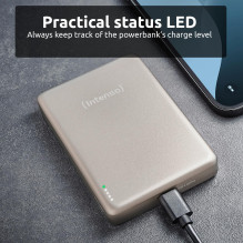 POWER BANK USB 10000MAH MAG / CHAMPAGNE 7344031 INTENSO