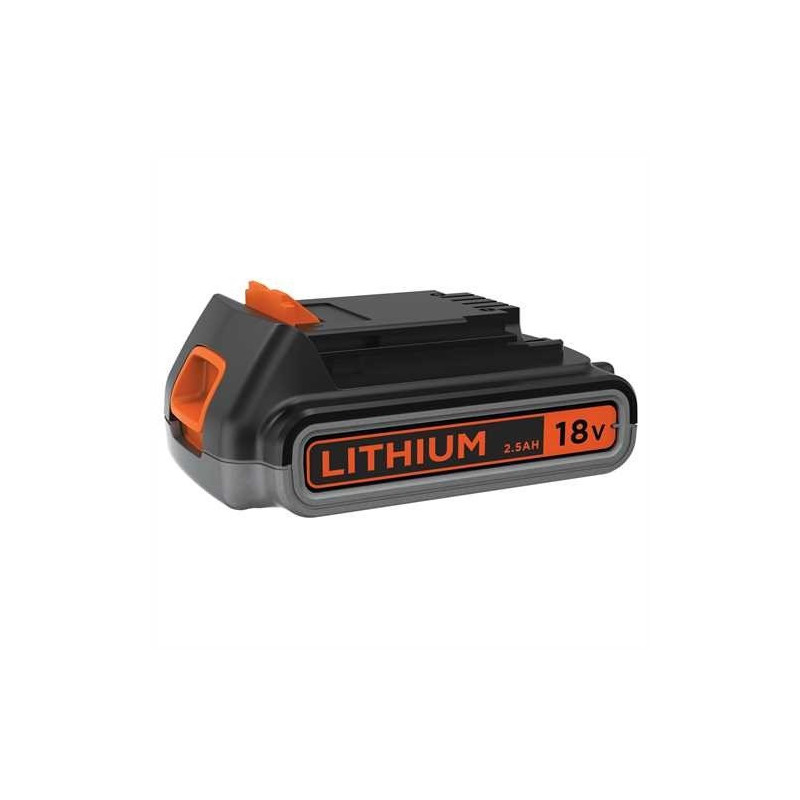 Power Tool - Battery Black Decker BL2518 18V 2.5Ah Lithium-Ion Orange / Black