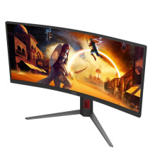 Monitor - AOC G4 CU34G4 34" 3440x1440 180Hz Black, Red