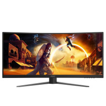 Monitor - AOC G4 CU34G4 34" 3440x1440 180Hz Black, Red