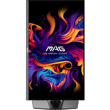 Monitorius, MSI, MAG272QP QD-OLED X50, 26.5", Žaidimų, Panelė QD-OLED, 2560x1440, 16:9, 500Hz, 0.03 ms, Spalva juod