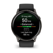 SMARTWATCH VENU 4 45MM / SLATE / BLK 010-03014-00 GARMIN