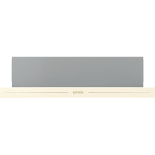 Gorenje BHP62CLI ištraukiamas gartraukis, pusiau įmontuojamas, dramblio kaulo spalvos, 435 m³/h