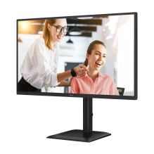 LCD monitorius, AOC, 27 colių, 2560 x 1440 pikselių, „Quad HD“, natūralus kraštinių santykis 16:9, LED, plokščias, Q27E4
