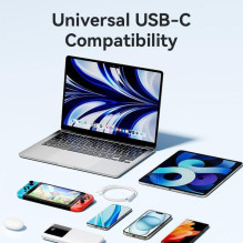 USB-C–USB-C jungtis, 1 m, juoda, TRCBF VENTION