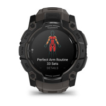 IŠMANUSIS LAIKRODIS INSTINCT 3 AMOLED / JUODAS / ŽALIAS 010-03020-00 GARMIN
