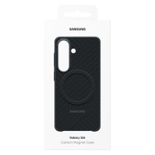 Samsung Carbon Magnet Case for Samsung Galaxy S26+, compatible with MagSafe - black