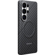 Samsung Carbon Magnet Case for Samsung Galaxy S26 Ultra, MagSafe Compatible - Gray