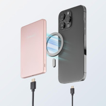 Išorinė baterija USB 5000MAH MAG / ROŽINĖ 7344023 INTENSO