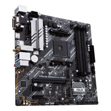 Mainboard, ASUS, AMD B550, SAM4, MicroATX, Memory DDR4, Memory slots 4, 2xPCI-Express 3.0 1x, 1xPCI-Express 4.0 16x, 2xM