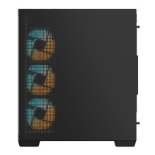 Case, GIGABYTE, GB-C500P ST, MidiTower, Case product features Transparent panel, ATX, MicroATX, MiniITX, Colour Black, G