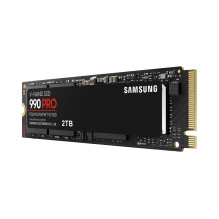 SSD, SAMSUNG, 990 PRO, 2TB, M.2, PCIE, NVMe, MLC, Write speed 6900 MBytes / sec, Read speed 7450 MBytes / sec, 2.3mm, TB