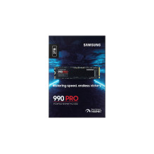 SSD, SAMSUNG, 990 PRO, 2TB, M.2, PCIE, NVMe, MLC, Rašymo greitis 6900 MB/s, Skaitymo greitis 7450 MB/s, 2,3 mm, TBW 1200