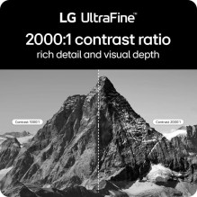 LCD monitorius, LG, 40 colių, 5120 x 2160 pikselių, WUHD, natūralus kraštinių santykis 21:9, išlenktas, 40U990A-W