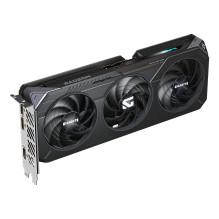 Vaizdo plokštė, GIGABYTE, AMD Radeon RX 9060 XT, 16 GB, GDDR6, 128 bitų, PCIE 5.0 16x, trijų lizdų ventiliatorius, GV-R9