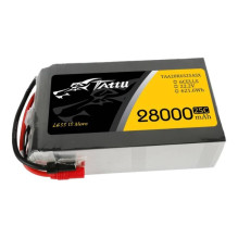 „Tattu“ 28000mAh 22,2 V 25C 6S1P lipo akumuliatorių blokas su AS150+XT150