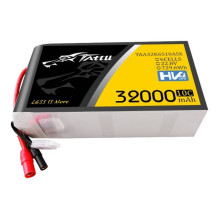 „Tattu“ 32000mAh 22,2 V 25C 6S1P lipo akumuliatorių blokas su AS150+XT150