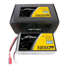 „Tattu“ 32000mAh 22,2 V 25C 6S1P lipo akumuliatorių blokas su AS150+XT150