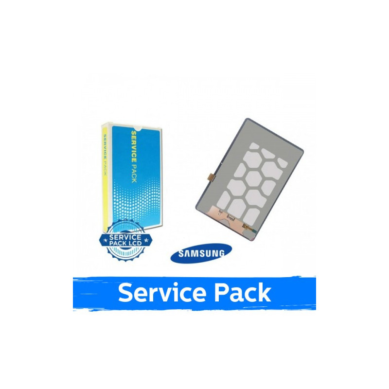 Ekranas skirtas Samsung T733 / T736 Tab S7 FE juodas (Service Pack)