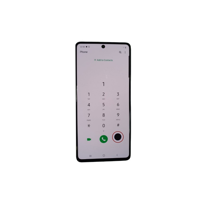Ekranas skirtas Samsung A715 A71 juodas (Atnaujintas: Telemax) (defektuotas 26)