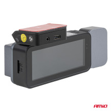Wideorejestrator samochodowy 4K + 1K + 2K WLAN WIFI UHD 512 GB AMIO-04802