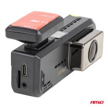 Wideorejestrator samochodowy 2K + 1K WLAN 512 GB WIFI Full HD AMIO-04800