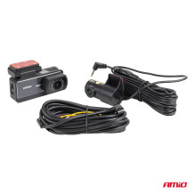 Wideorejestrator samochodowy 1K WLAN 256 GB WIFI Full HD AMIO-04799