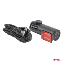 Wideorejestrator samochodowy 1K WLAN 128 GB WIFI Full HD AMIO-04798