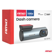 Wideorejestrator samochodowy 1K WLAN 128 GB WIFI Full HD AMIO-04798