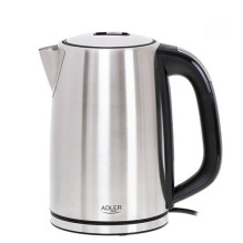 Electric Kettle - Adler AD 1340, 1.7 L, 2200 W, Black, Silver Electric Kettle - Adler AD 1340, 1.7 L, 2200 W, Black, Silver