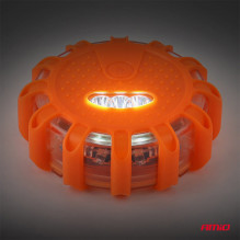 Set of car emergency lamps with LED flashlight function 12SMD + 3SMD 10 pcs AMIO-04672