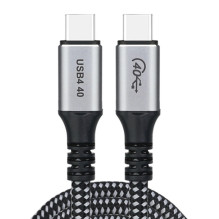 Choetech XCC-1040 USB-C to USB-C cable 240W 8K 60Hz 1.2m Choetech XCC-1040 USB-C to USB-C cable 240W 8K 60Hz 1.2m