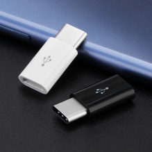 „Riff“ adapteris „Micro USB“ į „Type C“, juodas