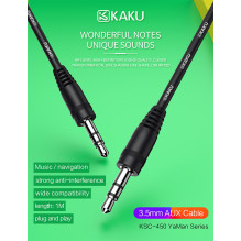 iKaku KSC-450 Aux Socket 3.5mm plug to 3.5mm plug Stereo Audio 1m Cable Black iKaku KSC-450 Aux Socket 3.5mm plug to 3.5mm plug Stereo Audio 1m Cable Black