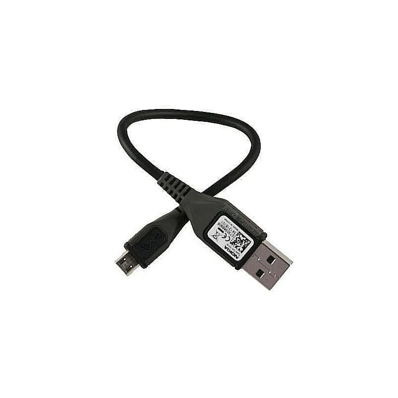 NOKIA CA-101D 20cm Data &amp; Charger Micro USB Cable Original