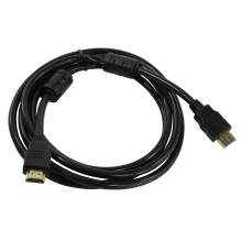 Riff HDMI cable V1.4 Ethernet type A with filter - 19 / 19 male / male Gold Platted 3m Black (Bulk) Riff HDMI cable V1.4 Ethernet type A with filter - 19 / 19 male / male Gold Platted 3m Black (Bulk)