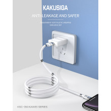 iKaku KSC-350 Lightning Magnetic absorption fast charging and data cable 1m Black iKaku KSC-350 Lightning Magnetic absorption fast charging and data cable 1m Black