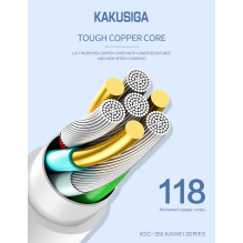 iKaku KSC-350 Lightning Magnetic absorption fast charging and data cable 1m Black iKaku KSC-350 Lightning Magnetic absorption fast charging and data cable 1m Black
