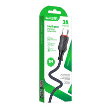 iKaku KSC-807 CHUANDA Fabric body Type-C Charging and data cable 1m Black iKaku KSC-807 CHUANDA Fabric body Type-C Charging and data cable 1m Black