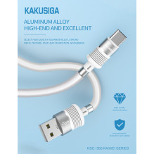 iKaku KSC-350 Lightning Magnetic absorption fast charging and data cable 1m White iKaku KSC-350 Lightning Magnetic absorption fast charging and data cable 1m White