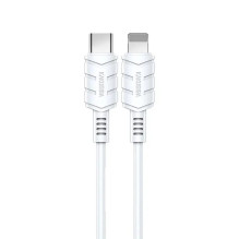 iKaku KSC-710 Lightning Smart fast charging data cable 1.2m White