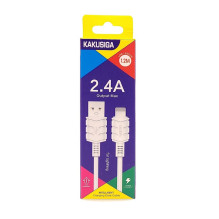 iKaku KSC-710 Lightning Smart fast charging data cable 1.2m White iKaku KSC-710 Lightning Smart fast charging data cable 1.2m White