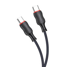 iKaku KSC-807 CHUANDA Fast PD60W Fabric body Type-C to Type-C Charging & data cable 1m iKaku KSC-807 CHUANDA Fast PD60W Fabric body Type-C to Type-C Charging & data cable 1m