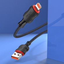 iKaku KSC-807 CHUANDA Fabric body Lightning Charging and data cable 1m Black iKaku KSC-807 CHUANDA Fabric body Lightning Charging and data cable 1m Black